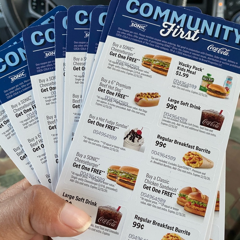 Sonic Community Cards Fundraiser!